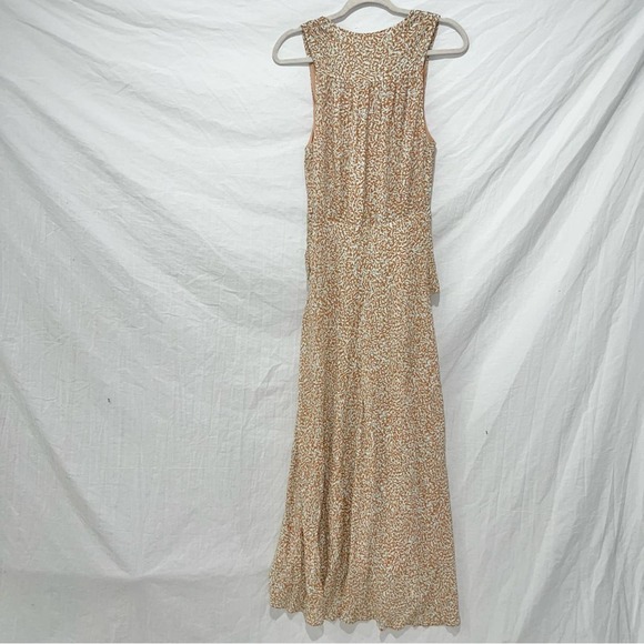 Jonathan Simkhai Priscilla Marocain High/Low Midi Dress - Picture 5 of 6